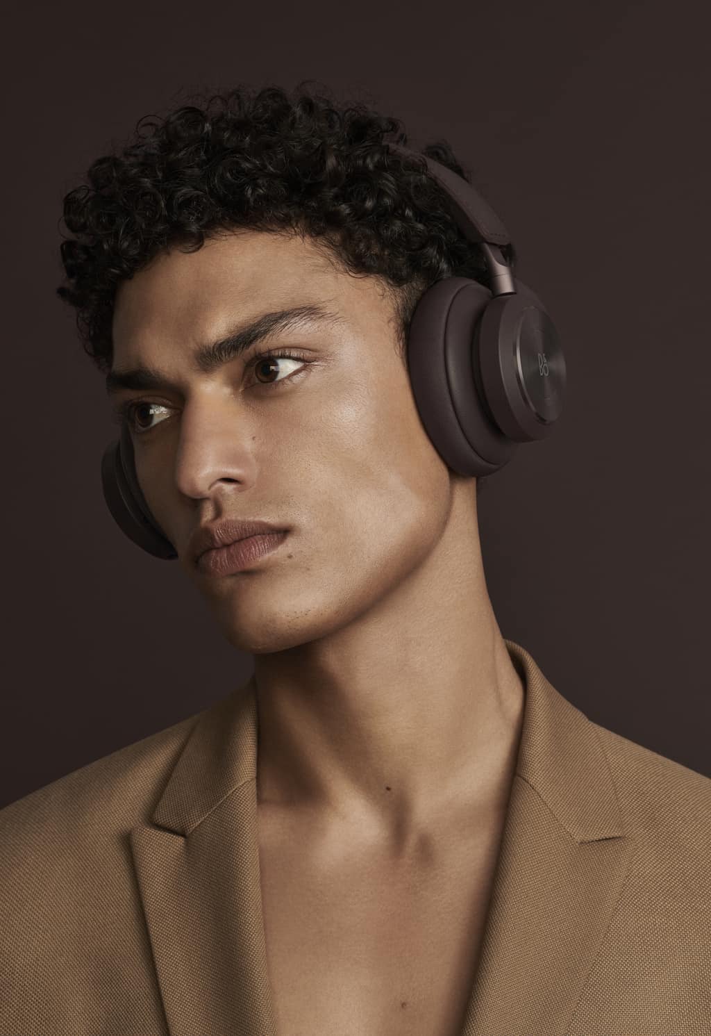 headphones, fashion, model