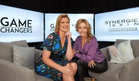 Sarah Harris talks to Synergie Skin CEO Terri Vinson 