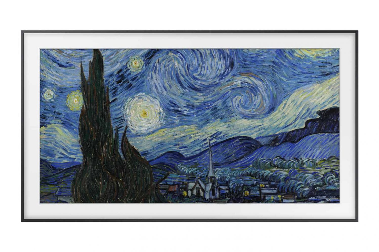 Starry Night, The Frame 