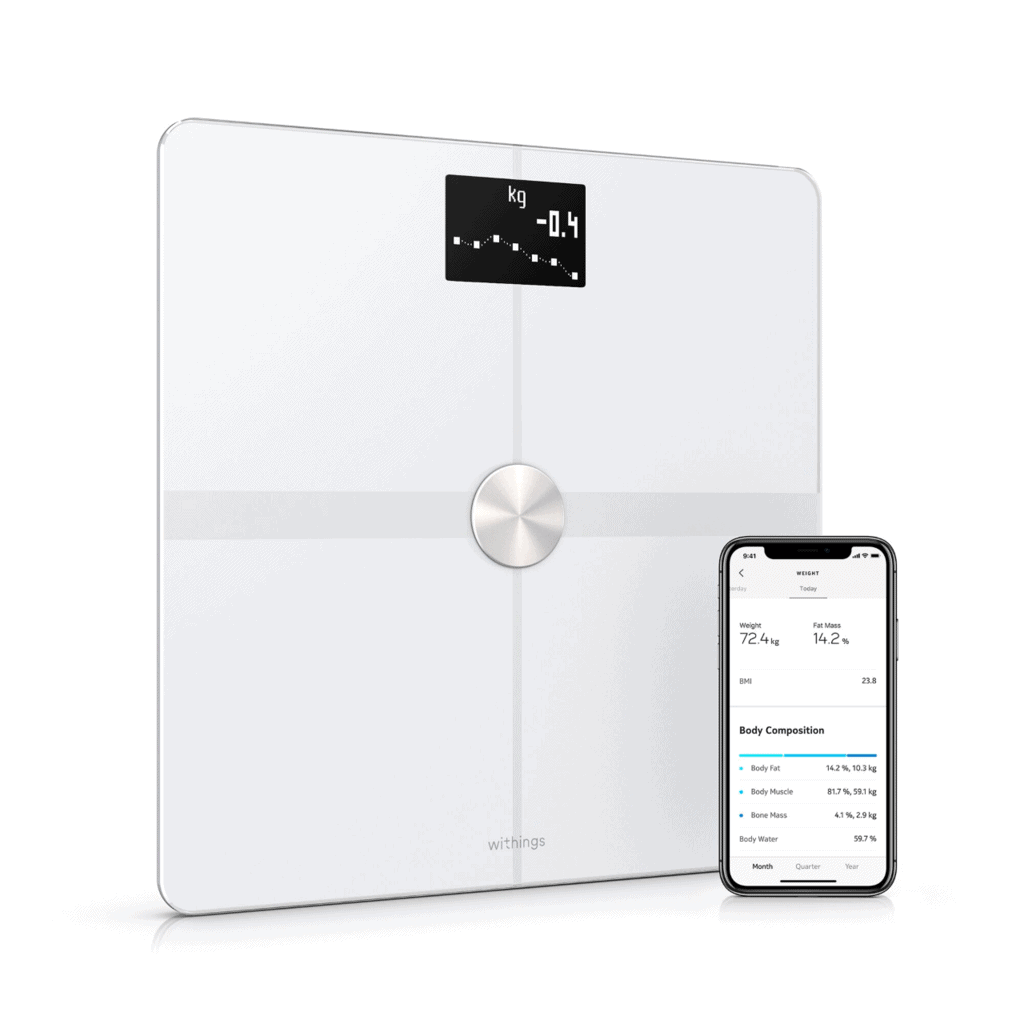 body+, withings scale