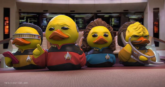 tubbz star trek duck figurines 