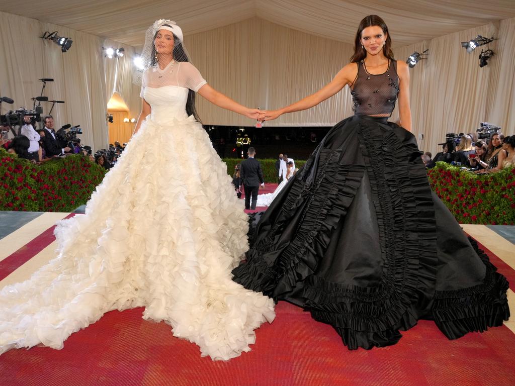 kylie and kendall at Met Gala