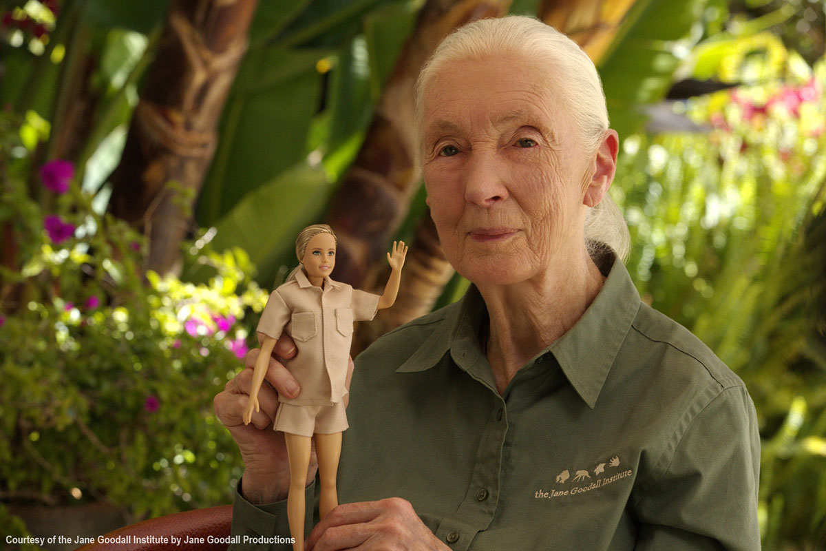 dr jane goodall barbie