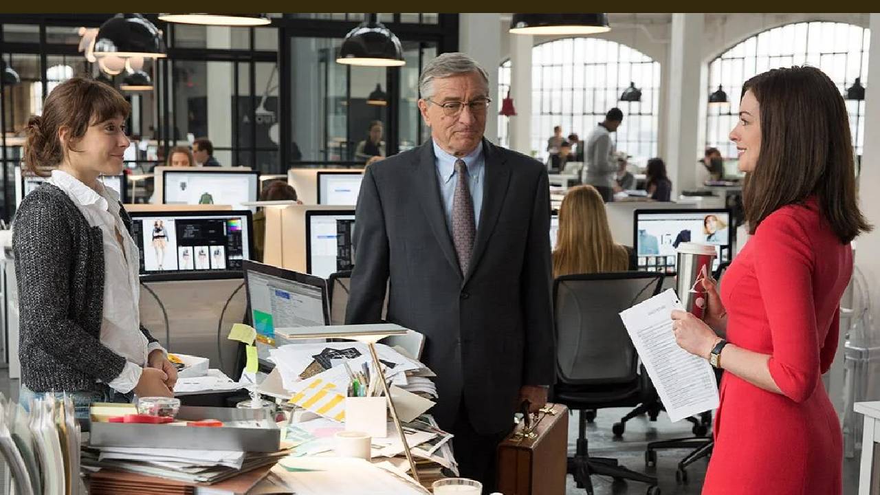 the Intern with Robert De Niro