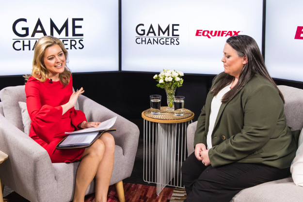 Equifax's Kari Mastropasqua and Finance Editor Gemma Acton