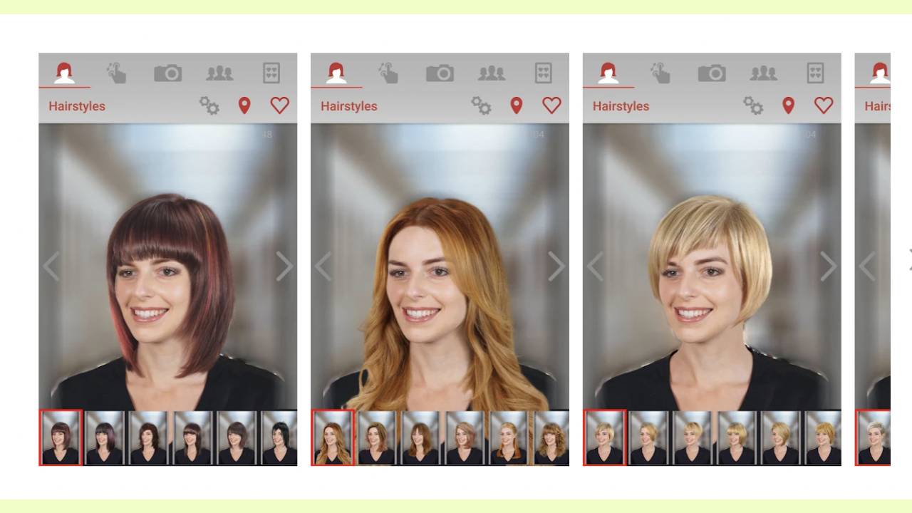 Hair Zapp's Picture Matching Feature for Ideal Styles