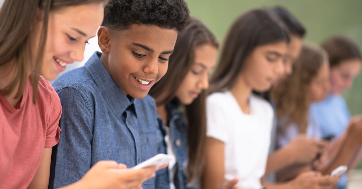 Children Interacting with Mobile Phones